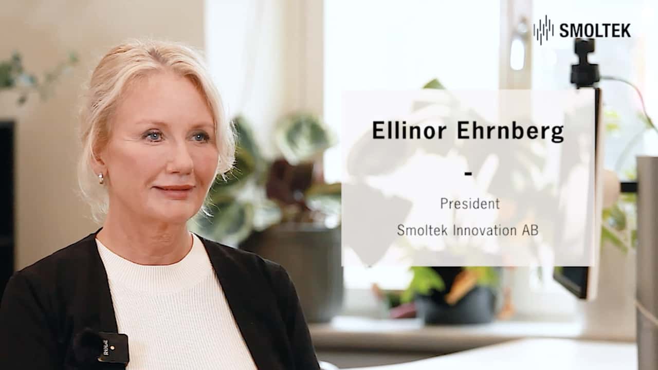 Ellinor Ehrnberg, President of Smoltek Innovation
