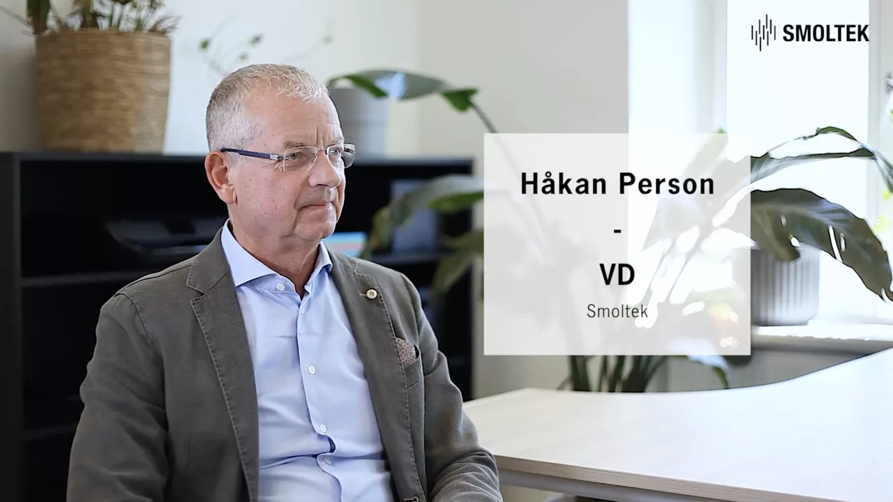 Interview with Smoltek CEO (in Swedish)