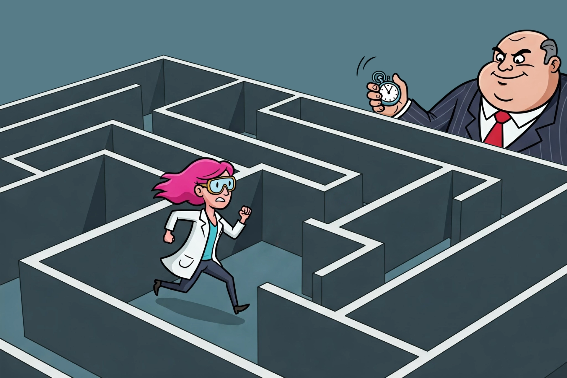 Navigating big-tech corporate product development as a small high-tech company